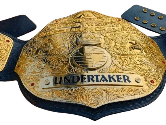 WWE Big Gold Heavyweight Championship Replica Title Belt - WWF Belt