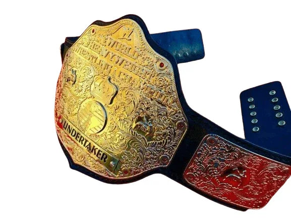 WWE Big Gold Heavyweight Championship Replica Title Belt - WWF Belt