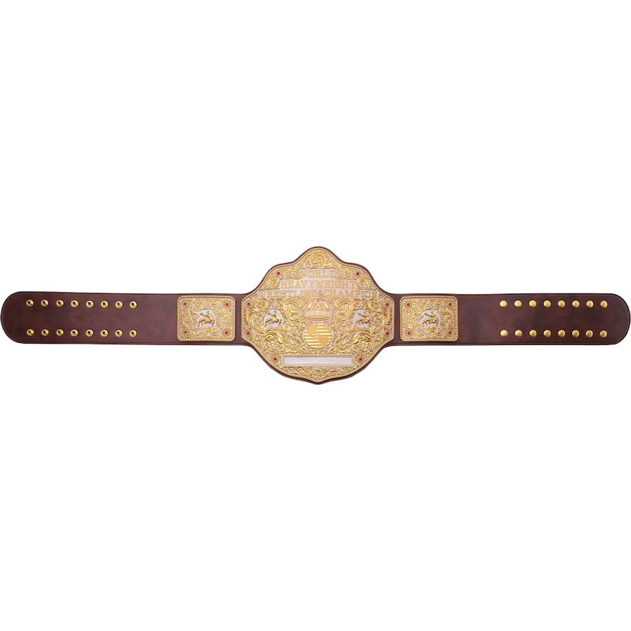 WWE Big Gold World Heavyweight Championship Replica Title Belt