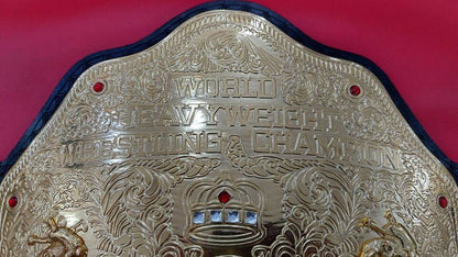 WWE Big Gold World Heavyweight Championship Tittle Belt - WWF Belt