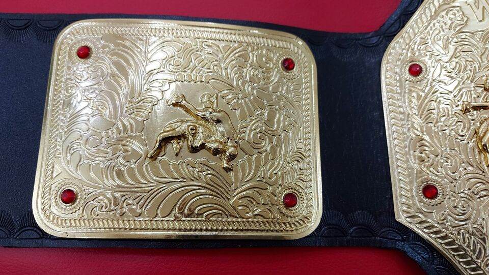 WWE Big Gold World Heavyweight Championship Tittle Belt - WWF Belt