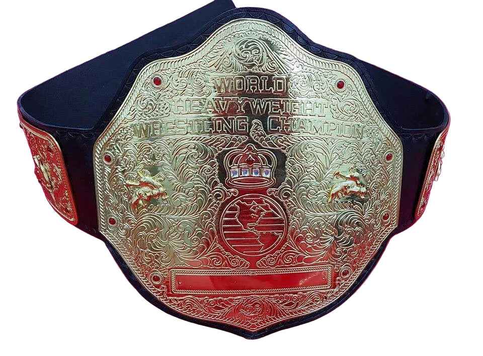 WWE Big Gold World Heavyweight Championship Tittle Belt