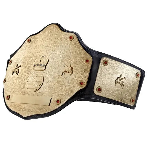 WWE Big Gold World Heavyweight Commemorative Championship Belt - WWF Belt