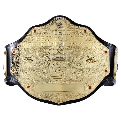 WWE Big Gold World Heavyweight Commemorative Championship Belt - WWF Belt