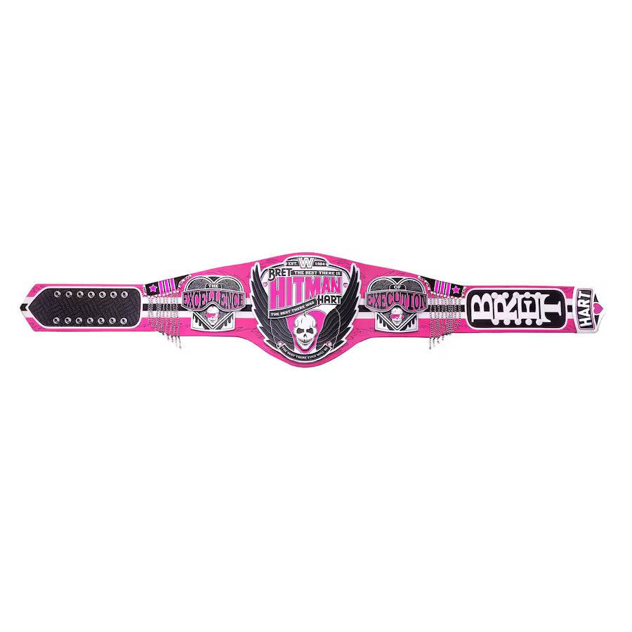 WWE Bret Hart Legacy Championship Replica Title Belt - WWF Belt