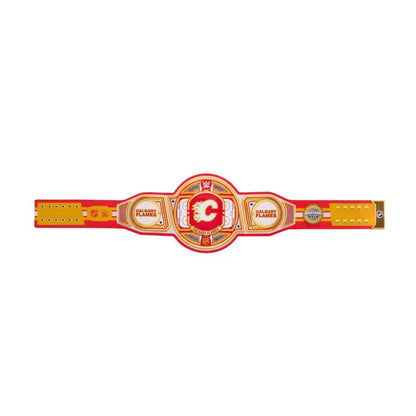 WWE Calgary Flames NHL Legacy Championship Title Belt - WWF Belt