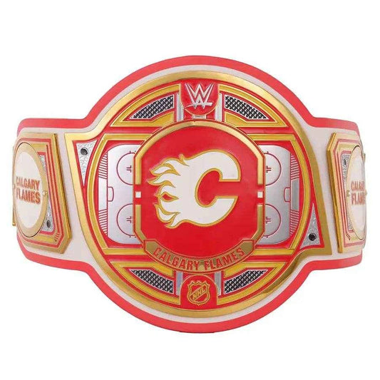 WWE Calgary Flames NHL Legacy Championship Title Belt