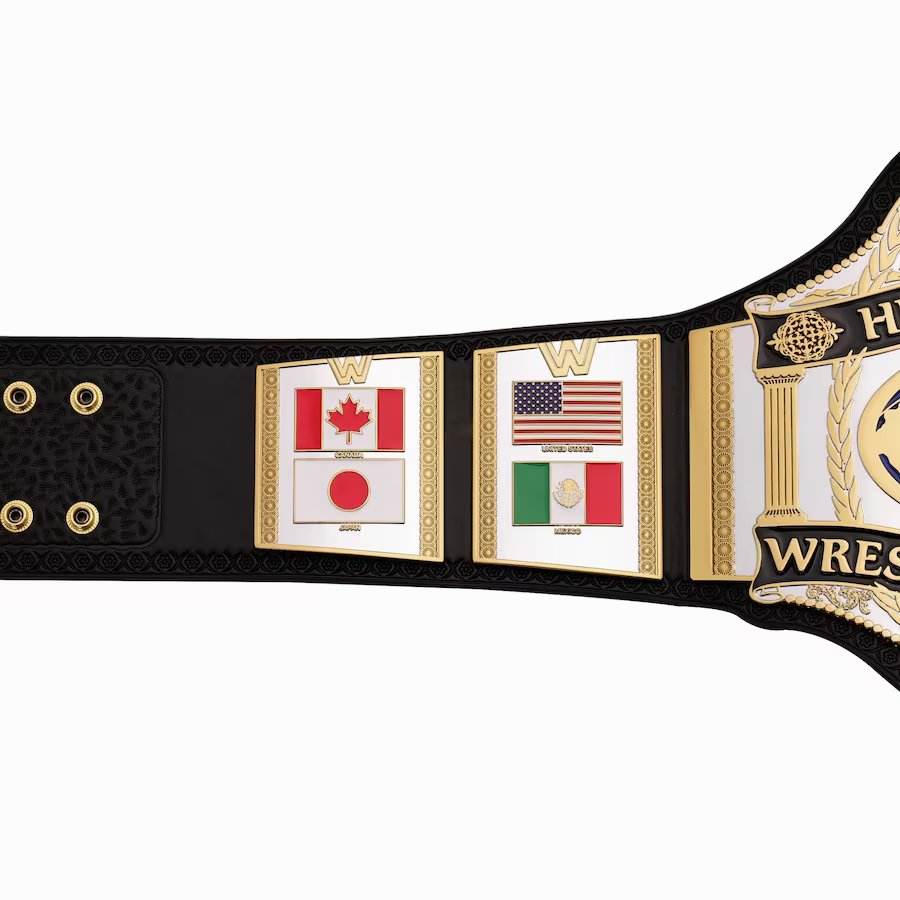 WWE Championship 1986 Retro Replica Title Belt - WWF Belt