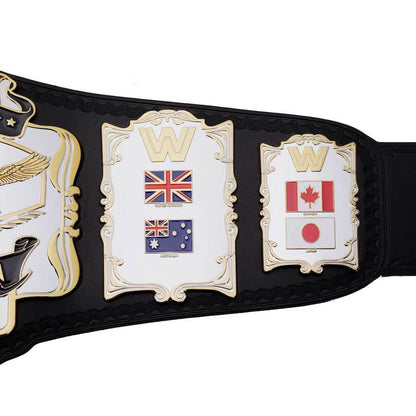 WWE Championship 1986 Retro Replica Title Belt - WWF Belt