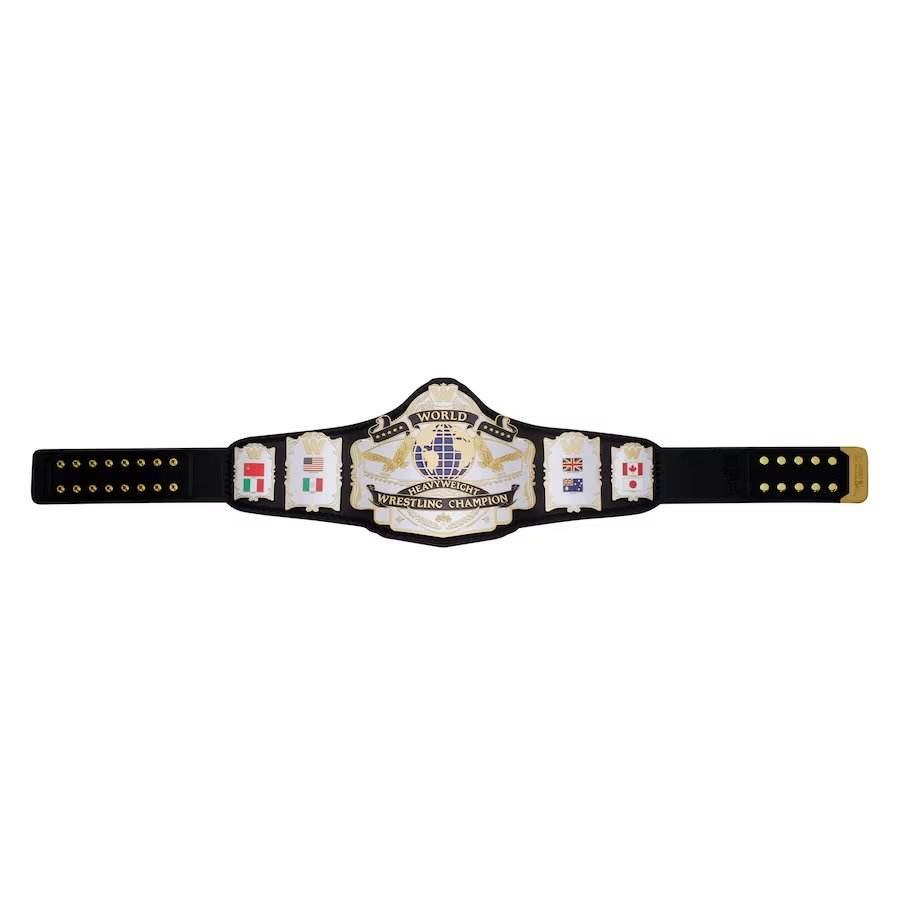 WWE Championship 1986 Retro Replica Title Belt - WWF Belt