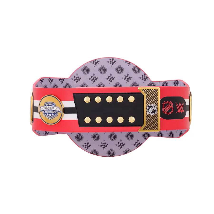 WWE Chicago Blackhawks NHL Legacy Championship Title Belt - WWF Belt
