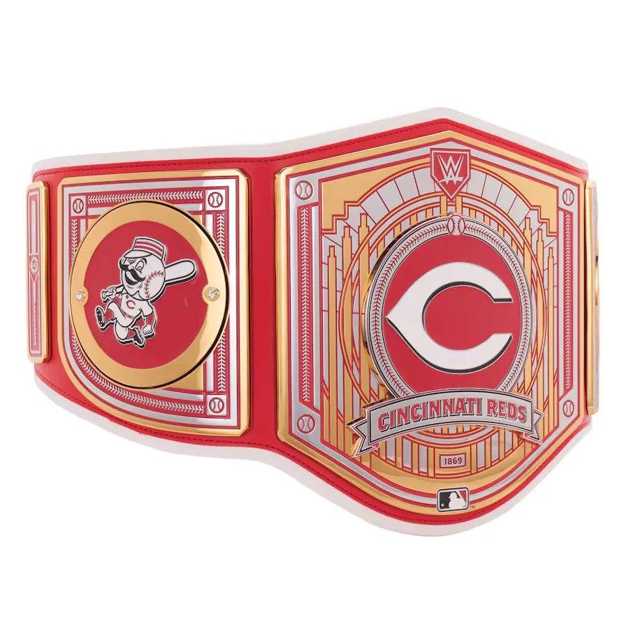 WWE Cincinnati Reds MLB Legacy Championship Title Belt - WWF Belt