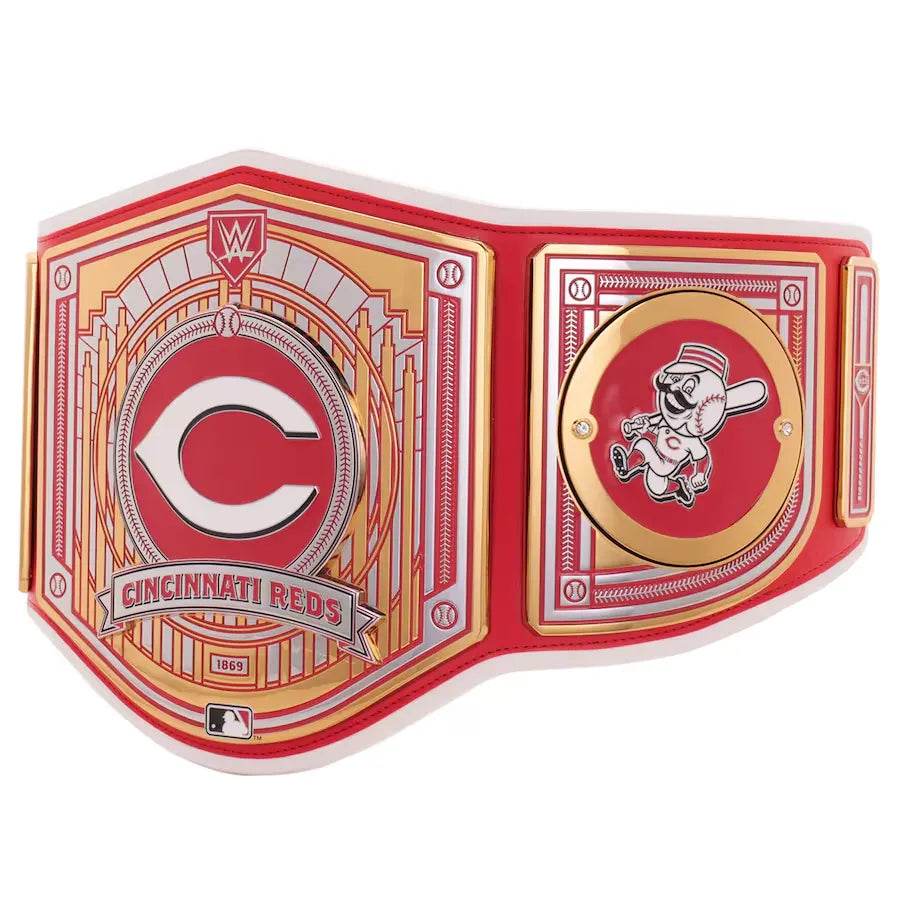 WWE Cincinnati Reds MLB Legacy Championship Title Belt - WWF Belt
