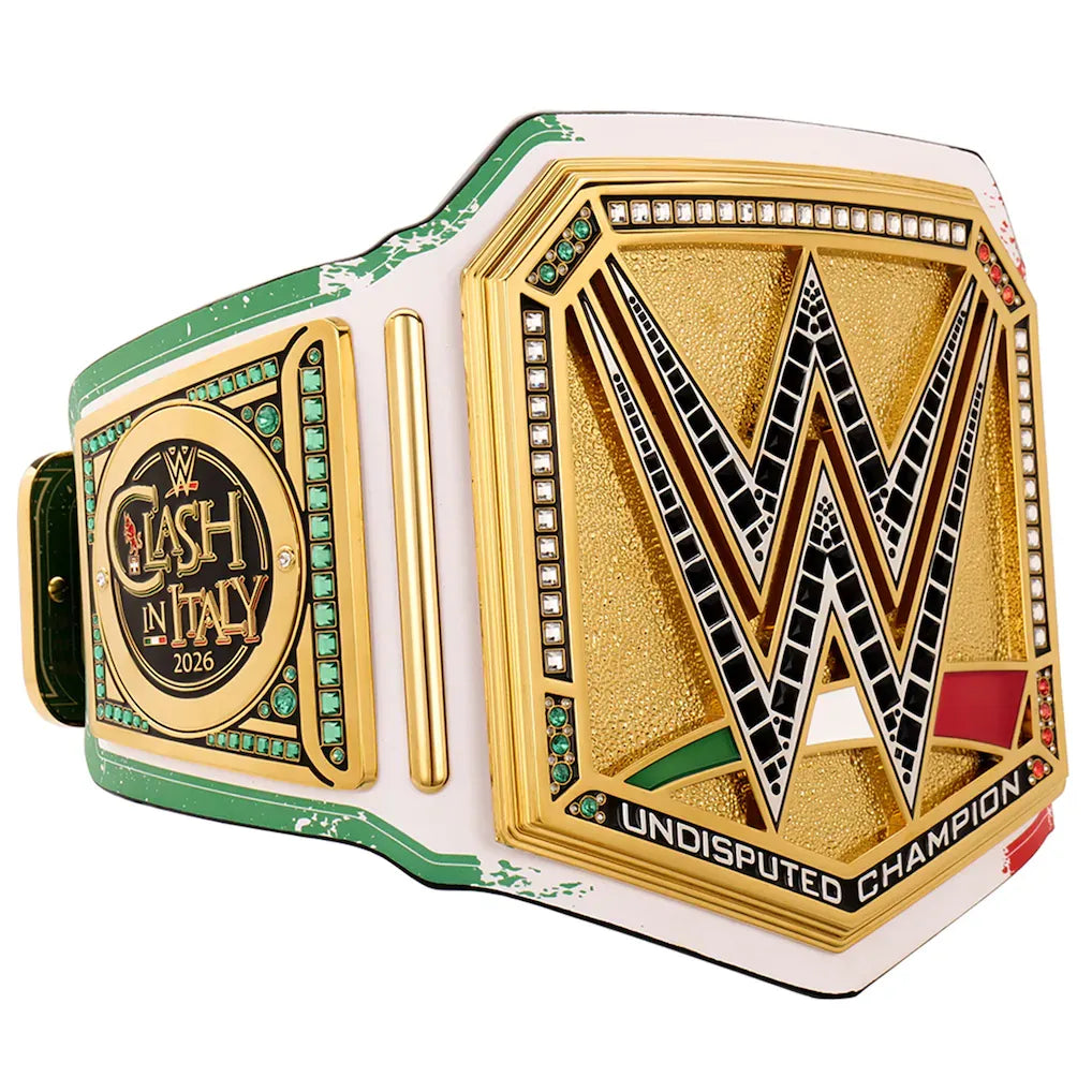 WWE Clash In Italy 2026 Title Belt