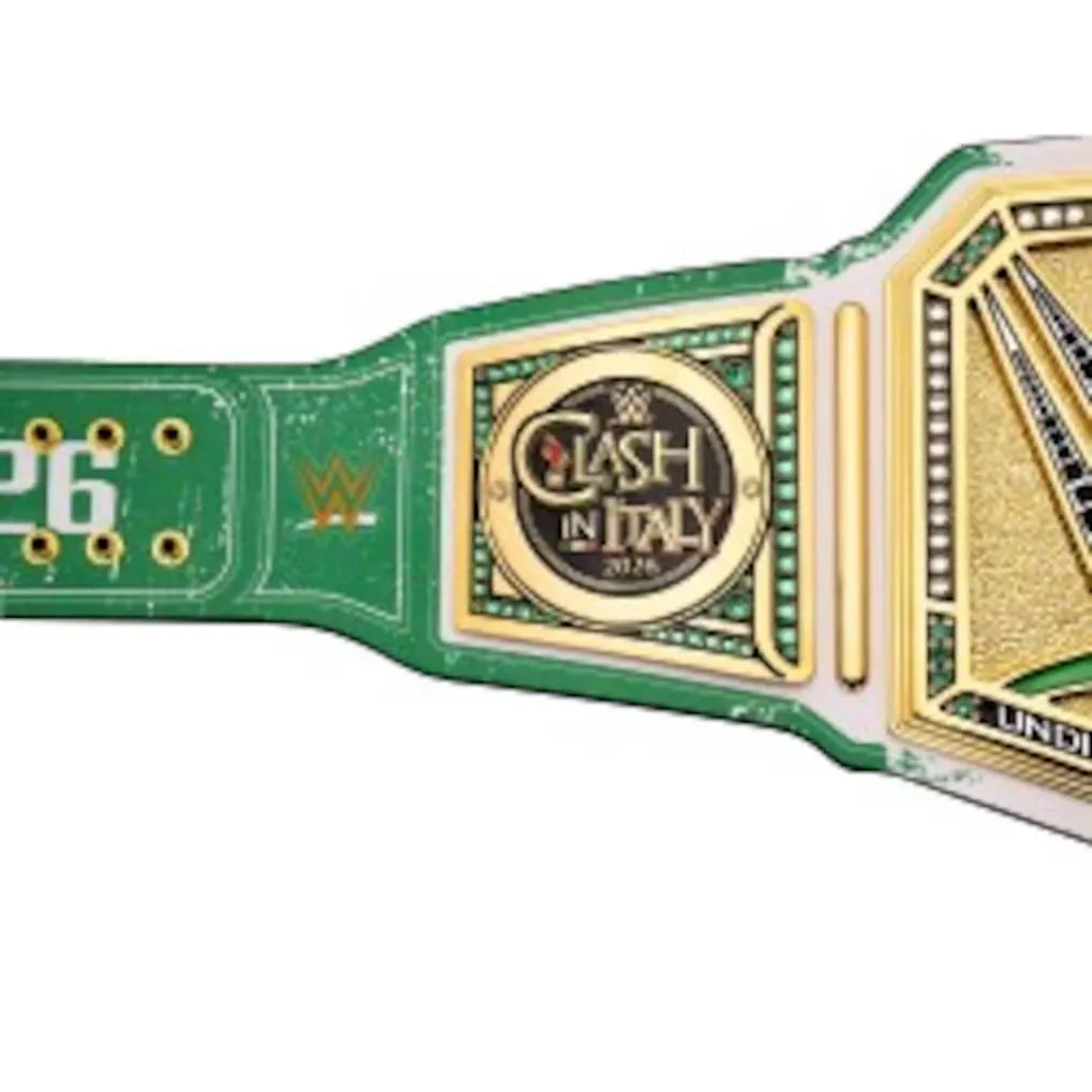 Clash In Italy 2026 WWE Championship Title Belt
