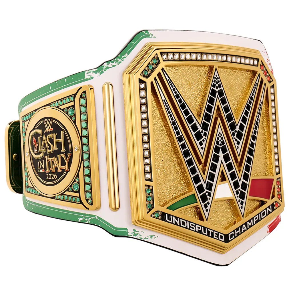 WWE Clash In Italy 2026 Championship Title BeltChampionship BeltWWF Belt