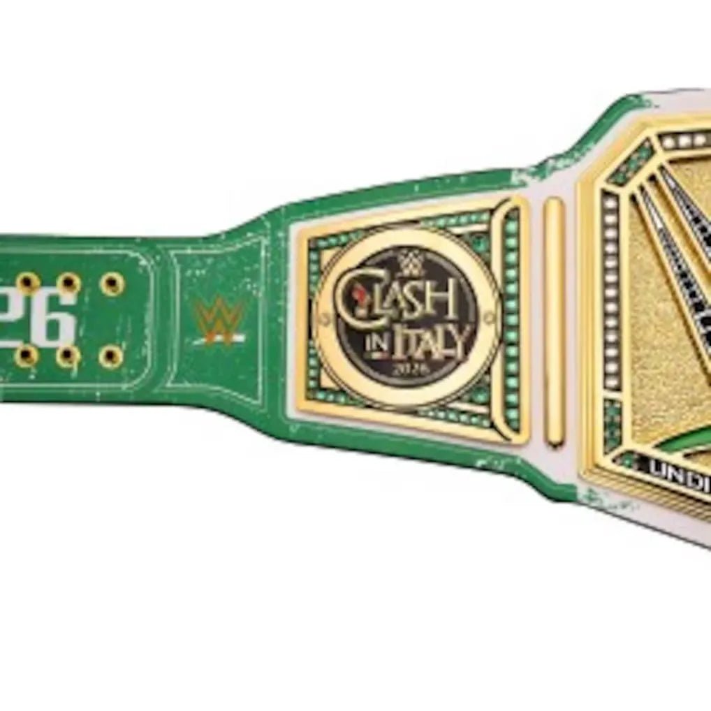 WWE Clash In Italy 2026 Championship Title BeltChampionship BeltWWF Belt