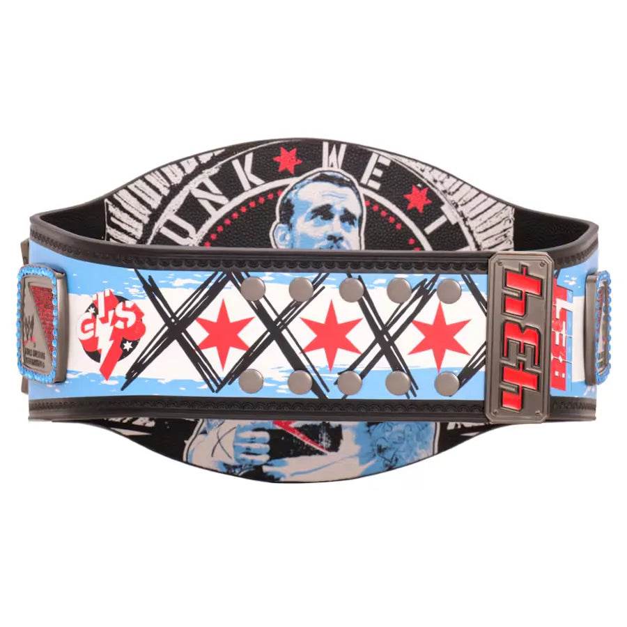 WWE CM Punk 434-Day Record Signature Series Championship Belt - WWF Belt
