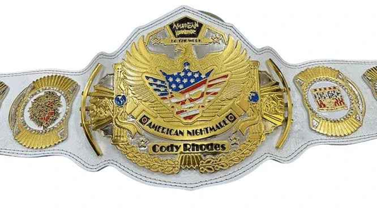 WWE Cody Rhodes American Nightmare Championship Title Belt