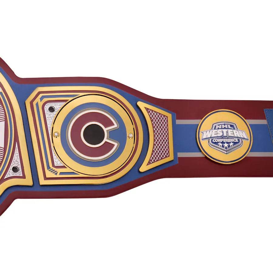 WWE Colorado Avalanche NHL Legacy Championship Title Belt - WWF Belt