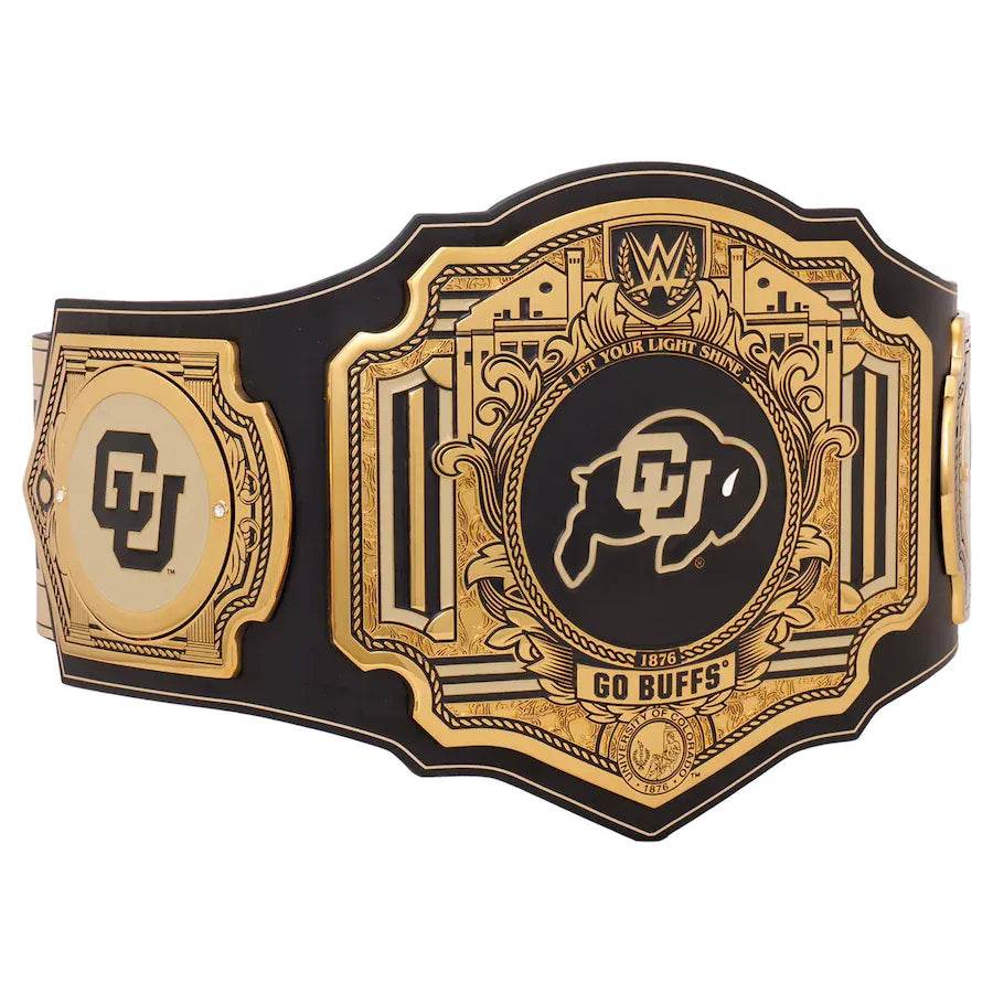 WWE Colorado Buffaloes College Legacy Championship Title Belt - WWF Belt