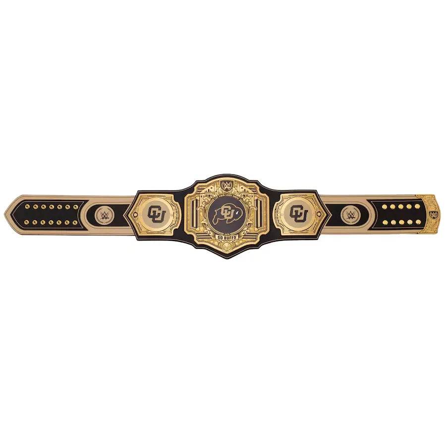 WWE Colorado Buffaloes College Legacy Championship Title Belt - WWF Belt