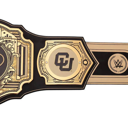 WWE Colorado Buffaloes College Legacy Championship Title Belt - WWF Belt