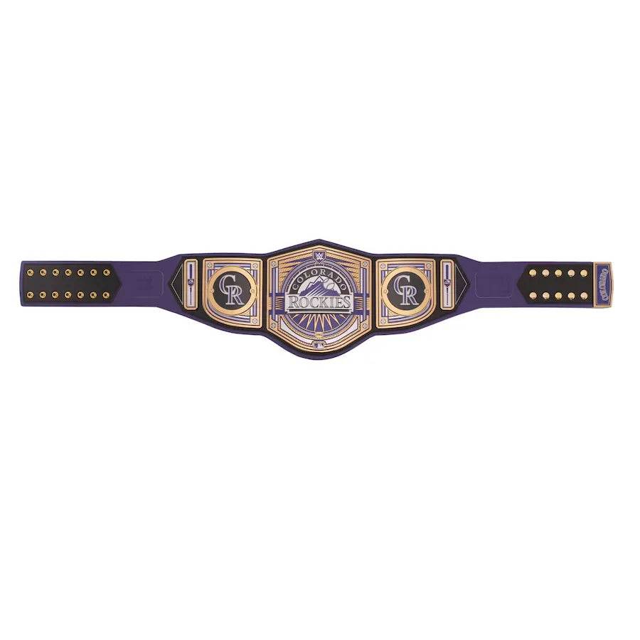 WWE Colorado Rockies MLB Legacy Championship Title Belt - WWF Belt