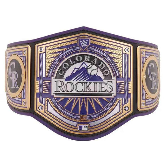 WWE Colorado Rockies MLB Legacy Championship Title Belt
