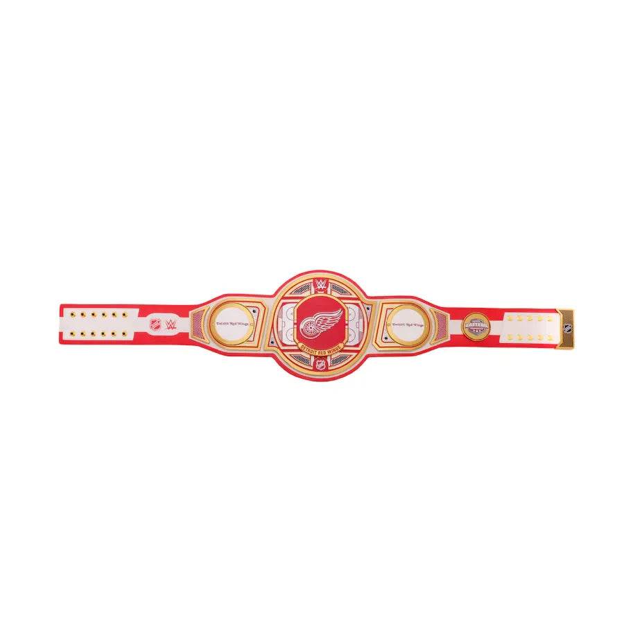 WWE Detroit Red Wings NHL Legacy Championship Title Belt - WWF Belt