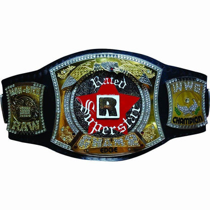 WWE Edge R Rated Championship Replica Title Belt - WWF Belt