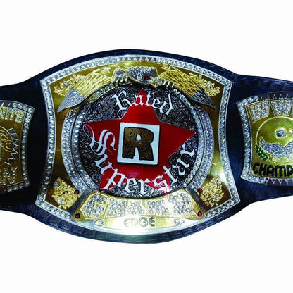 WWE Edge R Rated Championship Replica Title Belt - WWF Belt