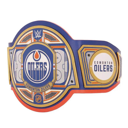 WWE Edmonton Oilers NHL Legacy Championship Title Belt - WWF Belt