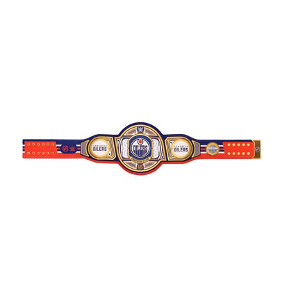 WWE Edmonton Oilers NHL Legacy Championship Title Belt - WWF Belt