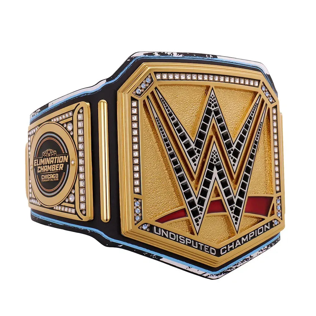 WWE Elimination Chamber 2026 Chicago Championship Replica Title Belt - WWF Belt