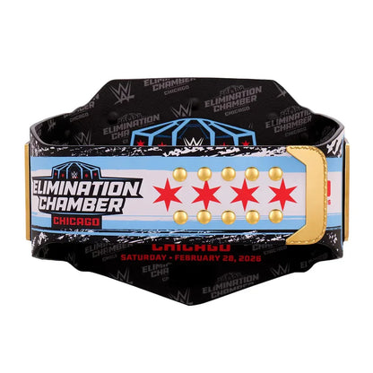 WWE Elimination Chamber 2026 Chicago Championship Replica Title Belt - WWF Belt