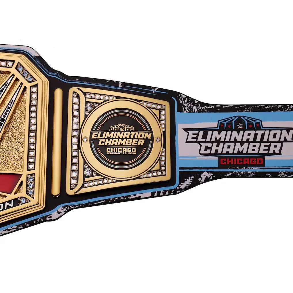 WWE Elimination Chamber 2026 Chicago Championship Replica Title Belt - WWF Belt