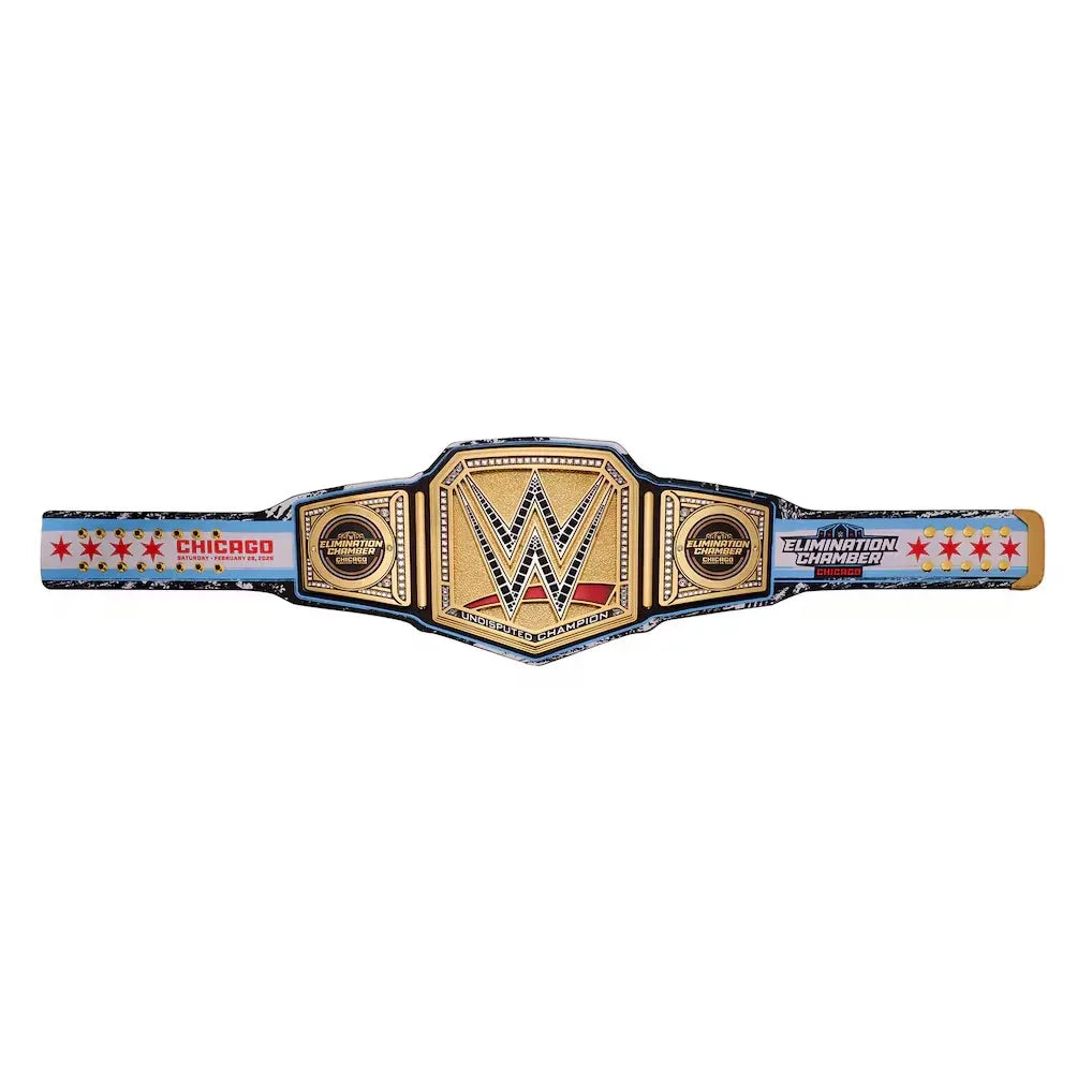 WWE Elimination Chamber 2026 Chicago Championship Replica Title Belt - WWF Belt