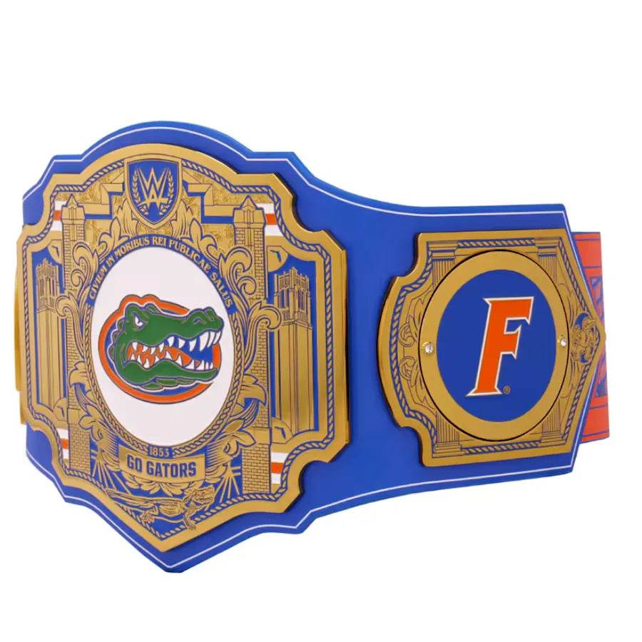 WWE Florida Gators College Legacy Championship Title Belt - WWF Belt