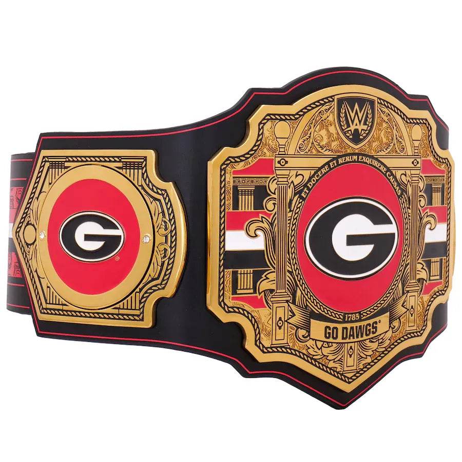 WWE Georgia Bulldogs College Legacy Championship Title Belt - WWF Belt