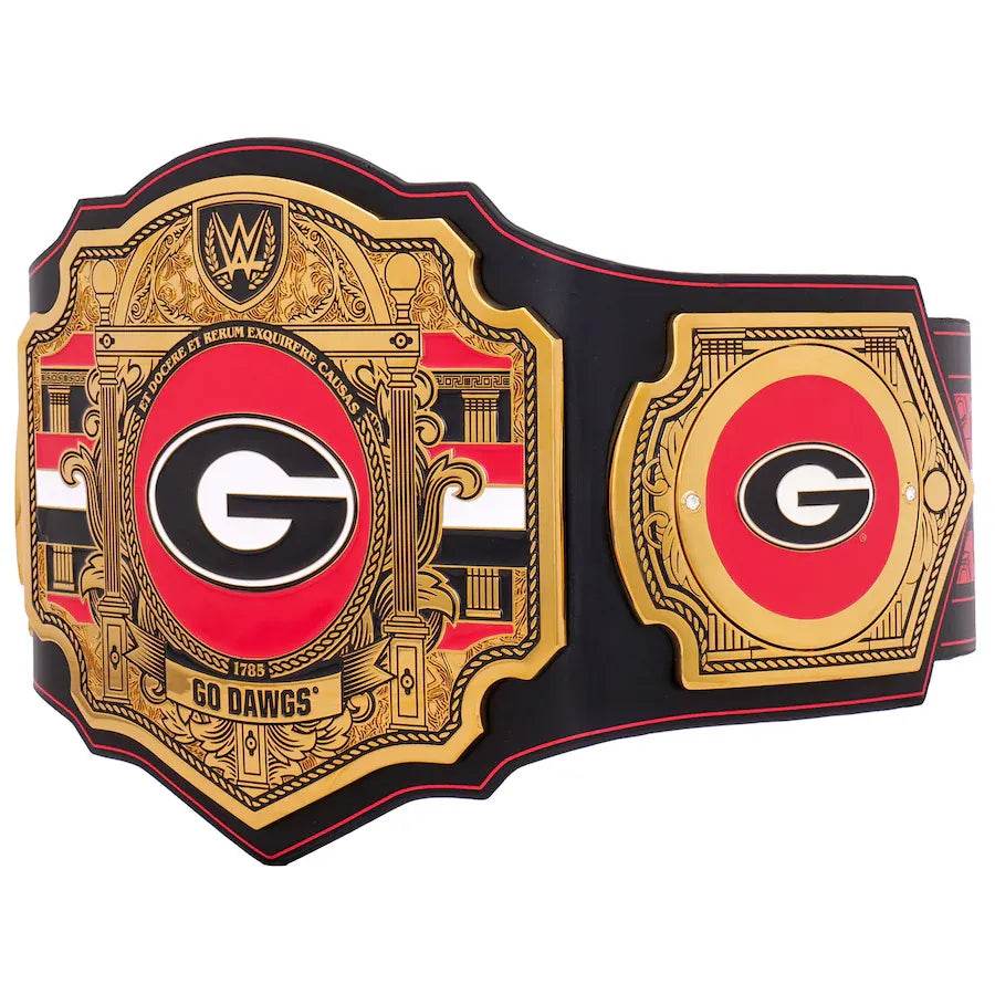 WWE Georgia Bulldogs College Legacy Championship Title Belt - WWF Belt