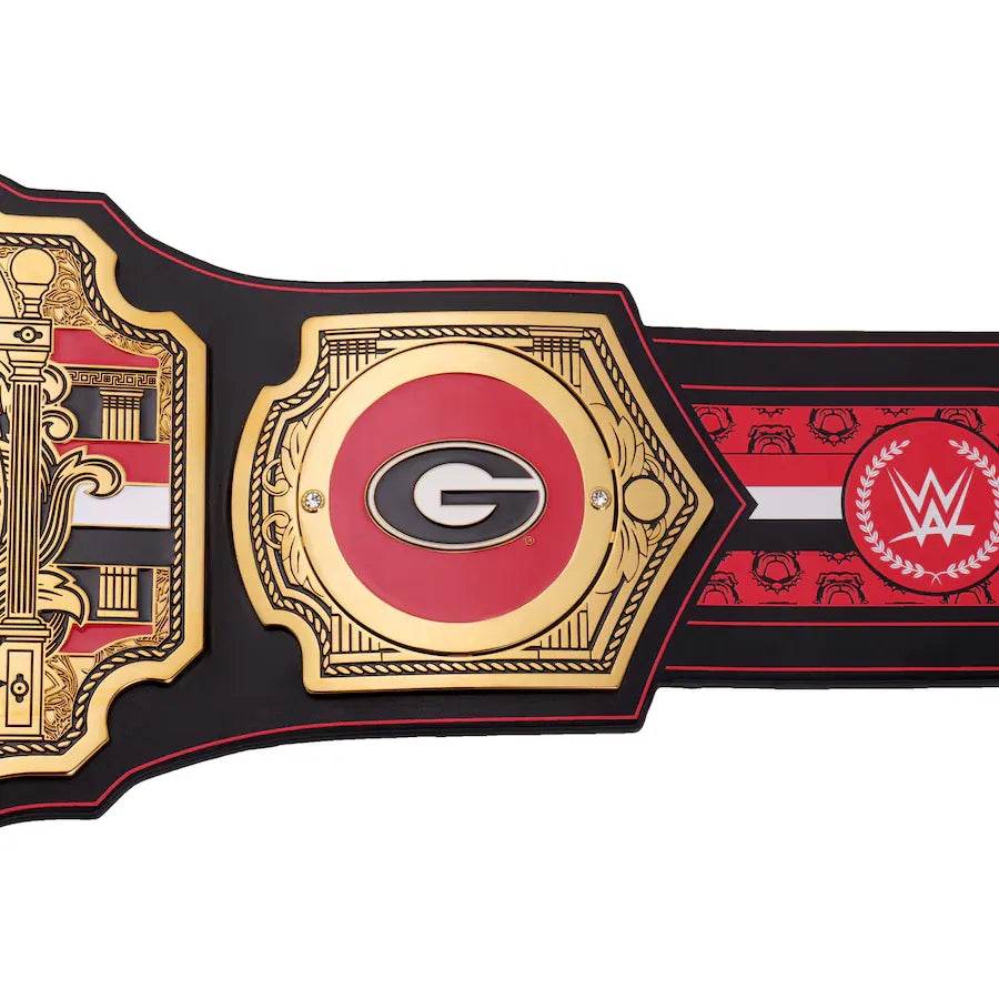WWE Georgia Bulldogs College Legacy Championship Title Belt - WWF Belt