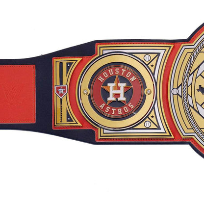 WWE Houston Astros MLB Legacy Championship Title Belt - WWF Belt