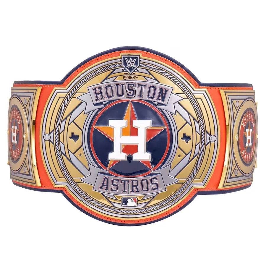 WWE Houston Astros MLB Legacy Championship Title Belt - WWF Belt