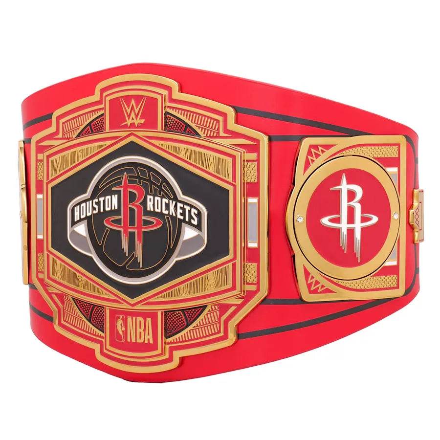 WWE Houston Rockets NBA Legacy Championship Title Belt - WWF Belt