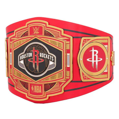 WWE Houston Rockets NBA Legacy Championship Title Belt - WWF Belt