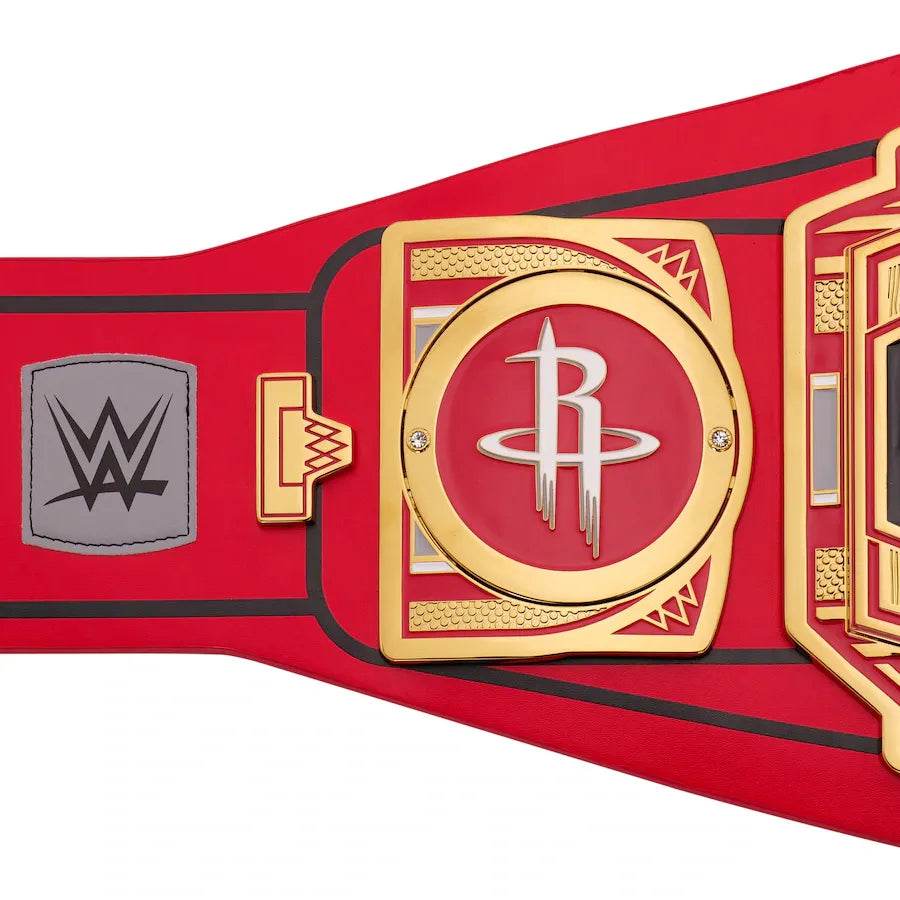 WWE Houston Rockets NBA Legacy Championship Title Belt - WWF Belt