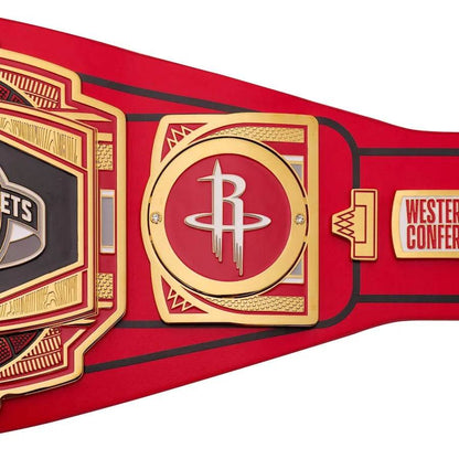 WWE Houston Rockets NBA Legacy Championship Title Belt - WWF Belt