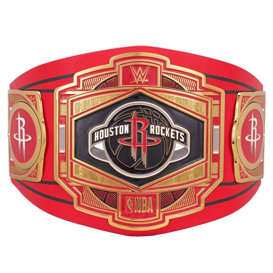 WWE Houston Rockets NBA Legacy Championship Title Belt - WWF Belt