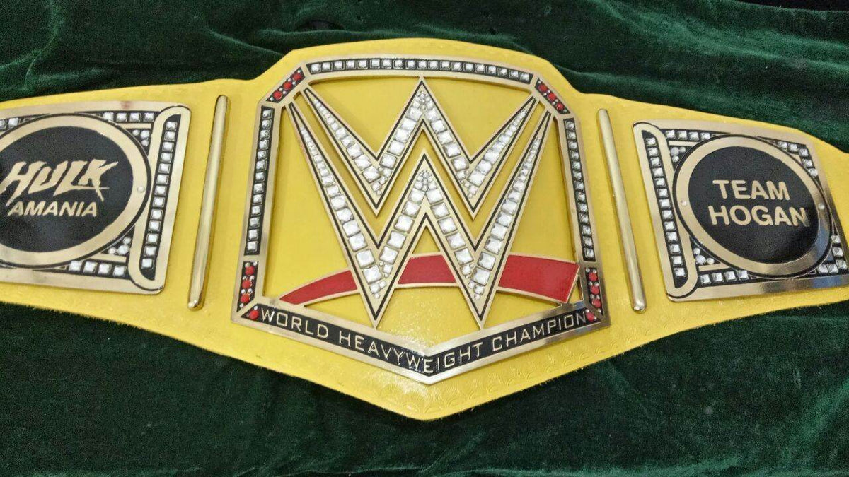 WWE Hulk Hogan World Heavyweight Wrestling Championship Belt - WWF Belt